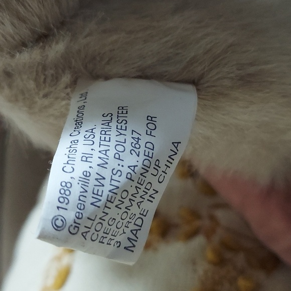 Chrisha Playful Plush Bunny Pair with Crochet Sweaters - Picture 6 of 6